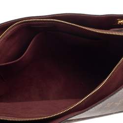 Pre Owned Louis Vuitton Bordeaux Monogram Canvas Surene MM Bag