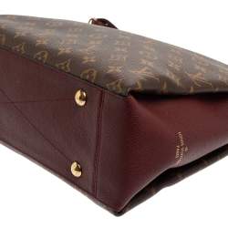 Pre Owned Louis Vuitton Bordeaux Monogram Canvas Surene MM Bag