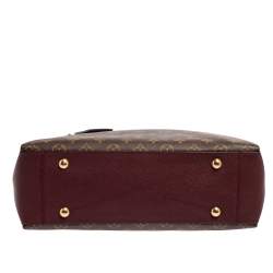 Pre Owned Louis Vuitton Bordeaux Monogram Canvas Surene MM Bag