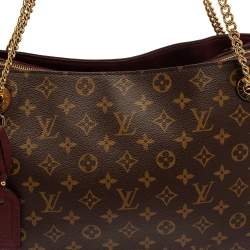 Pre Owned Louis Vuitton Bordeaux Monogram Canvas Surene MM Bag