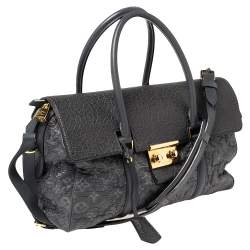 مملوكة مسبقًا حقيبة ل�وي فيتون فولوبت سيكي جلد ومونوغرامي رصاصي 