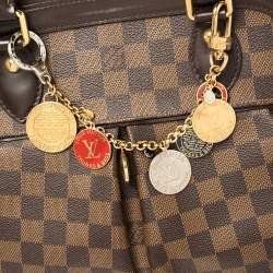 Pre Owned حقيبة لوي فيتون "تريفي" كانفاس دامييه إيبني PM