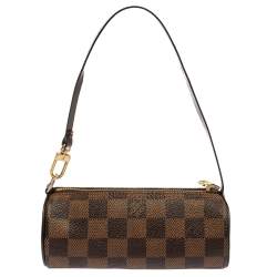 مملوكة مسبقًا Louis Vuitton Damier Ebene Canvas Papillon Pouch