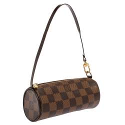 مملوكة مسبقًا Louis Vuitton Damier Ebene Canvas Papillon Pouch