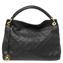 Pre Owned Louis Vuitton Bleu Infini Monogram Empreinte Leather Artsy MM Bag