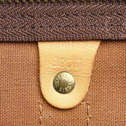 Pre Owned Louis Vuitton Brown Monogram Canvas Keepall 55 Bag