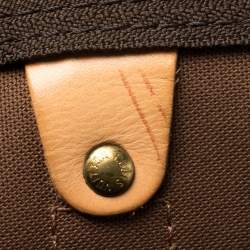 Pre Owned Louis Vuitton Monogram Canvas Keepall Bandouliere 50 Bag