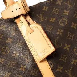 Pre Owned Louis Vuitton Monogram Canvas Keepall Bandouliere 50 Bag
