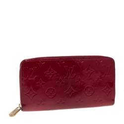 مملوكة مسبقًا Louis Vuitton Pomme D’amour Monogram Vernis Zip Around Wallet
