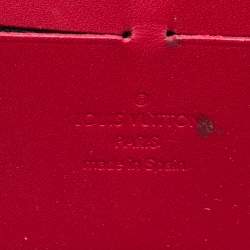 مملوكة مسبقًا Louis Vuitton Pomme D’amour Monogram Vernis Zip Around Wallet