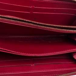 مملوكة مسبقًا Louis Vuitton Pomme D’amour Monogram Vernis Zip Around Wallet