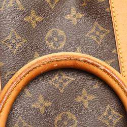 Pre Owned Louis Vuitton Brown Monogram Canvas Keepall 50 Bag
