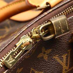 Pre Owned Louis Vuitton Brown Monogram Canvas Keepall 50 Bag