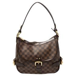 Pre Owned Louis Vuitton Damier Ebene Canvas Highbury Bag