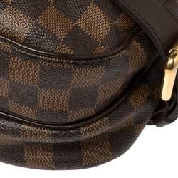 Pre Owned Louis Vuitton Damier Ebene Canvas Highbury Bag