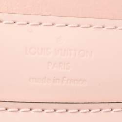 Pre Owned Louis Vuitton Rose Ballerine Patent Leather Chain Louise MM Bag