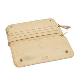 Pre Owned Louis Vuitton Damier Azur Canvas Insolite Wallet