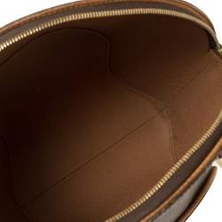 Pre Owned حقيبة لوي فيتون اليبس كانفاس مقوى مونوغرامي وجلد PM