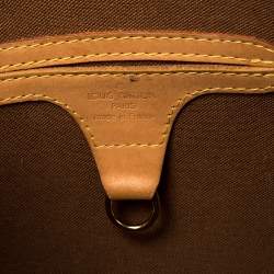 Pre Owned حقيبة لوي فيتون اليبس كانفاس مقوى مونوغرامي وجلد PM