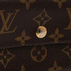 مملوكة مسبقًا Louis Vuitton Monogram Canvas Alexandra Wallet