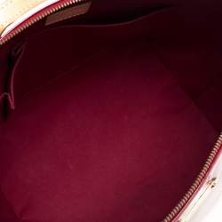 Pre Owned Louis Vuitton Pomme D’amour Monogram Vernis Bellevue PM Bag