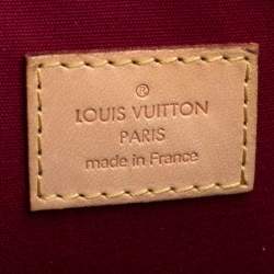 Pre Owned Louis Vuitton Pomme D’amour Monogram Vernis Bellevue PM Bag