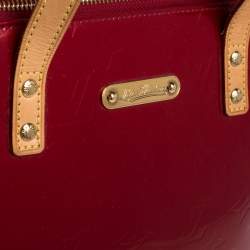 Pre Owned Louis Vuitton Pomme D’amour Monogram Vernis Bellevue PM Bag