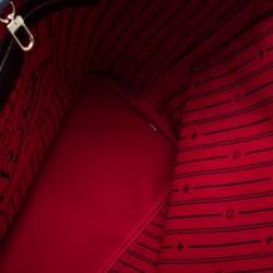 Louis Vuitton Damier Ebene Canvas Neverfull MM Bag