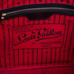 Louis Vuitton Damier Ebene Canvas Neverfull MM Bag