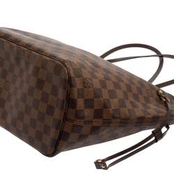 Louis Vuitton Damier Ebene Canvas Neverfull MM Bag
