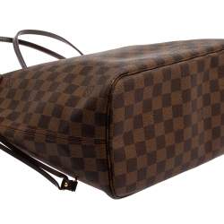 Louis Vuitton Damier Ebene Canvas Neverfull MM Bag