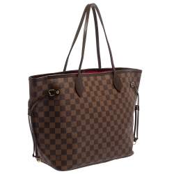 Louis Vuitton Damier Ebene Canvas Neverfull MM Bag