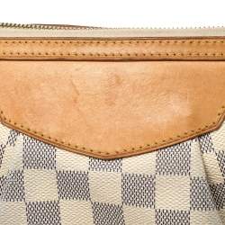 Pre Owned Louis Vuitton Damier Azur Canvas Siracusa PM Bag