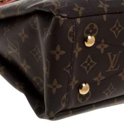 Pre Owned Louis Vuitton Cerise Monogram Canvas Pallas Shopper Bag