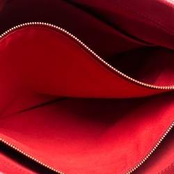 Pre Owned Louis Vuitton Cerise Monogram Canvas Pallas Shopper Bag