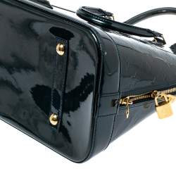 مملوكة مسبقًا حقيبة لوي فيتون ألما فيرنيه مونوغرامي أحضر داكن مقاس كبير