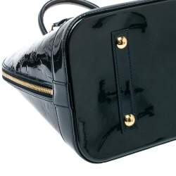 مملوكة مسبقًا حقيبة لوي فيتون ألما فيرنيه مونوغرامي أحضر داكن مقاس كبير