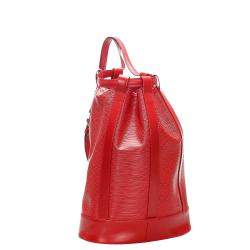 Pre Owned Louis Vuitton Red Epi Leather Randonnee PM Backpack