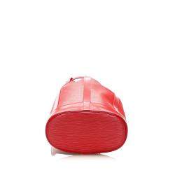 Pre Owned Louis Vuitton Red Epi Leather Randonnee PM Backpack