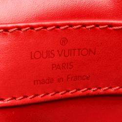 Pre Owned Louis Vuitton Red Epi Leather Randonnee PM Backpack