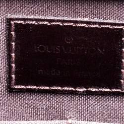 Pre Owned Louis Vuitton Amarante Monogram Vernis Leather Deesse GM Bag