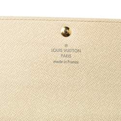 Pre Owned محفظة لوي فيتون سارة كانفاس آزور دامييه