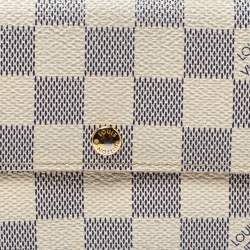 Pre Owned محفظة لوي فيتون سارة كانفاس آزور دامييه