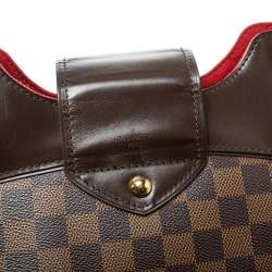 Pre Owned حقيبة لوي فيتون سيستينا كانفاس دامييه إيبين GM