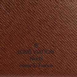 مملوكة مسبقًا محفظة لوي فيتون بورت بابييه كانفاس مونوغرامي بسحاب 