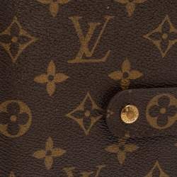 مملوكة مسبقًا محفظة لوي فيتون بورت بابييه كانفاس مونوغرامي بسحاب 