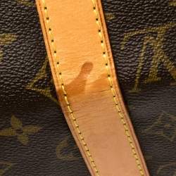 Pre Owned Louis Vuitton Monogram Canvas Keepall Bandouliere 50 Bag