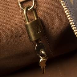 Pre Owned Louis Vuitton Monogram Canvas Keepall Bandouliere 50 Bag