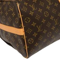 Pre Owned Louis Vuitton Monogram Canvas Keepall Bandouliere 50 Bag