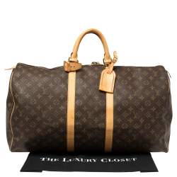 Pre Owned حقيبة لوي فيتون كيبال كانفاس مونوغرامية 55